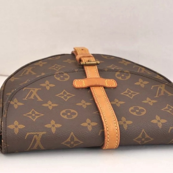 Authentic Louis Vuitton Monogram Chantilly MM Shoulder Cross Bag - Picture 4 of 15